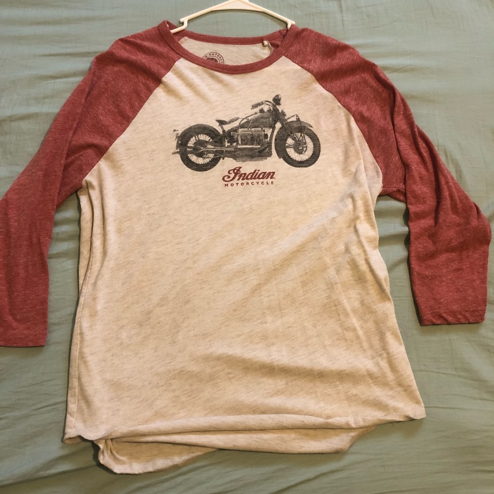 Lucky Brand Men’s 3/4 sleeve shirt. Clean! Size L